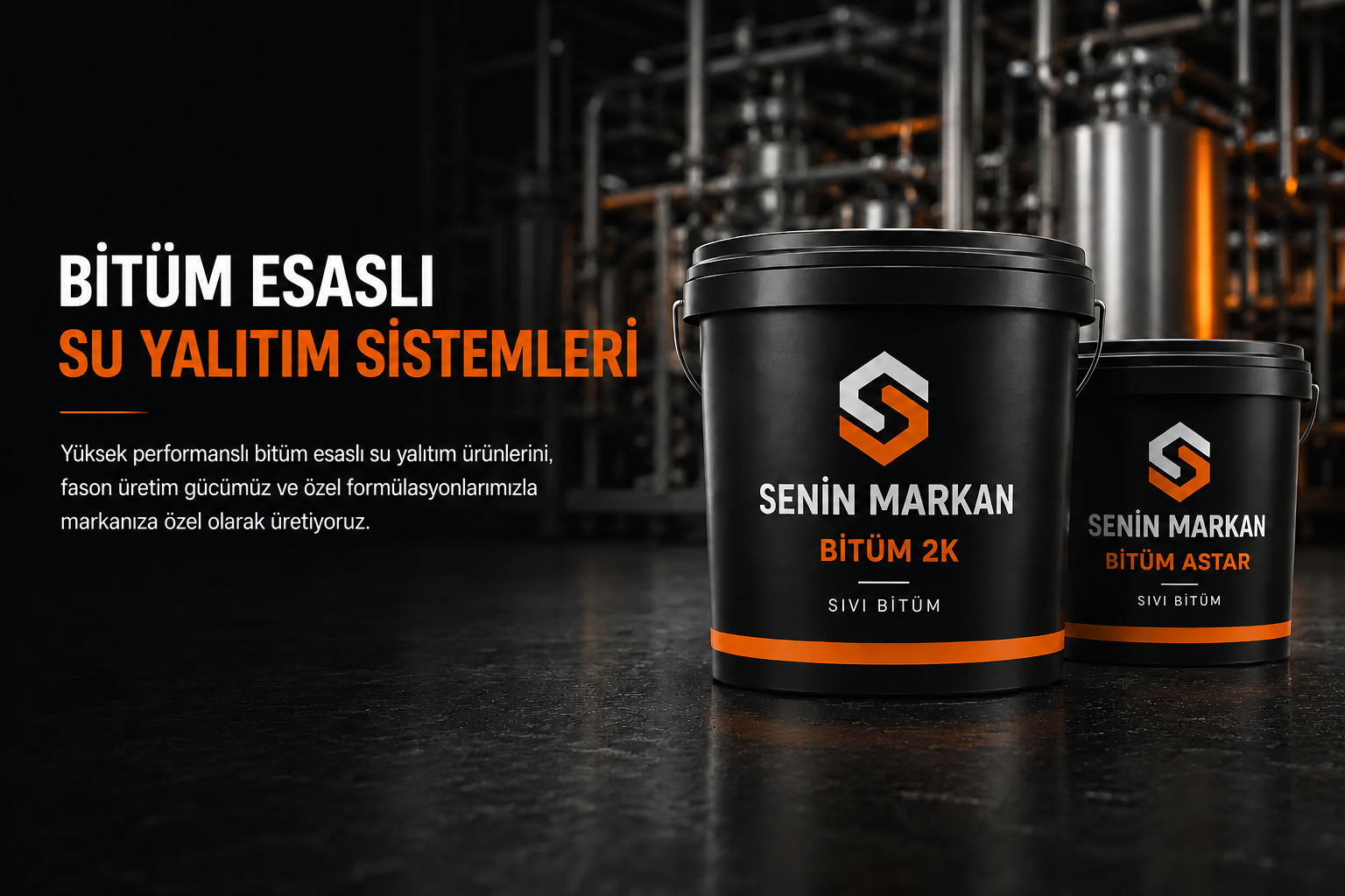 Bitüm ambalajı ve bitüm esaslı su yalıtım ürünü